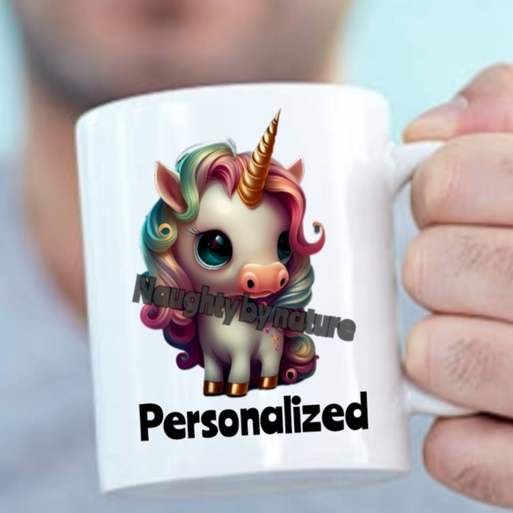 Personalized Unicorn Mug